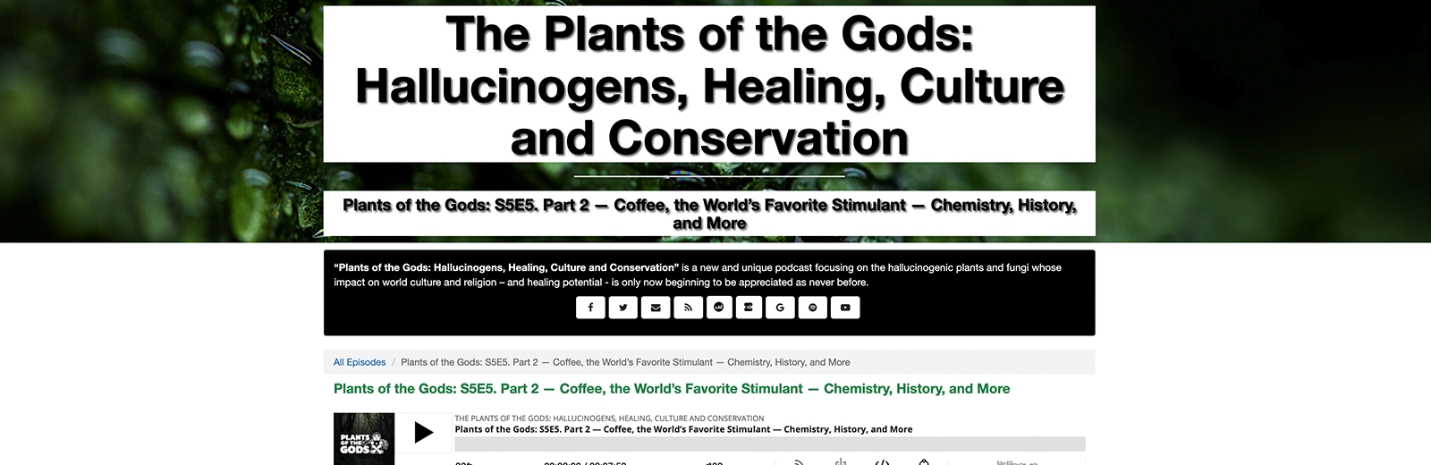 Plants of the Gods Coffee the World's Favorite Stimulant