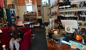 Toads Coffee Shop Check Out Counter