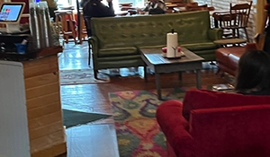Toads Coffee Shop Sitting Area